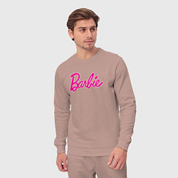 Костюм хлопковый мужской Барби 3, цвет: пыльно-розовый — фото 2