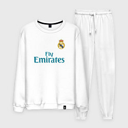Костюм хлопковый мужской Real Madrid: Ronaldo 07, цвет: белый