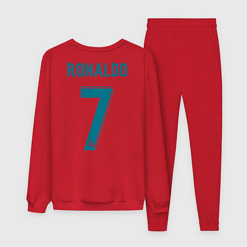 Мужской костюм Real Madrid: Ronaldo 07 / Красный – фото 2