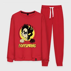 Костюм хлопковый мужской The Offspring Boy, цвет: красный