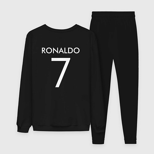 Мужской костюм Ronaldo: Juve Sport / Черный – фото 2