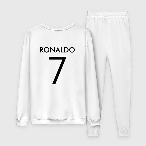 Мужской костюм Ronaldo: Juve Sport / Белый – фото 2