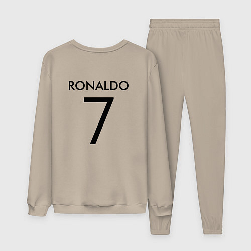 Мужской костюм Ronaldo: Juve Sport / Миндальный – фото 2