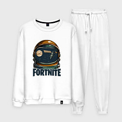 Костюм хлопковый мужской Fortnite: I Need Space, цвет: белый