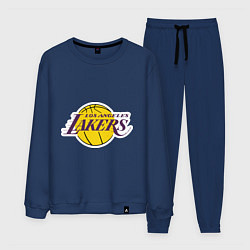 Костюм хлопковый мужской LA Lakers, цвет: тёмно-синий