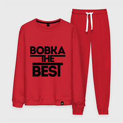 Костюм хлопковый мужской Вовка the best, цвет: красный