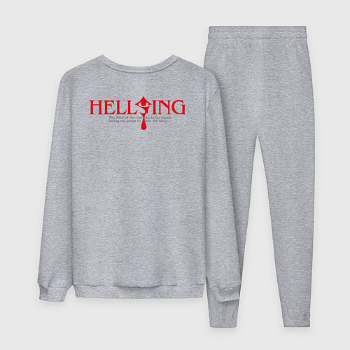 Мужской костюм Alucard Pentagram / Меланж – фото 2