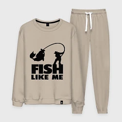 Мужской костюм Fish like me