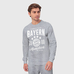 Костюм хлопковый мужской Bayern Munchen 1900, цвет: меланж — фото 2