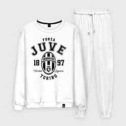 Костюм хлопковый мужской Forza Juve 1897: Torino, цвет: белый