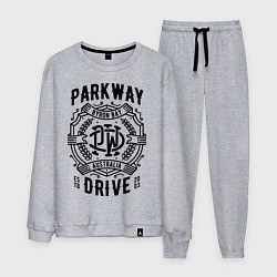 Костюм хлопковый мужской Parkway Drive: Australia, цвет: меланж