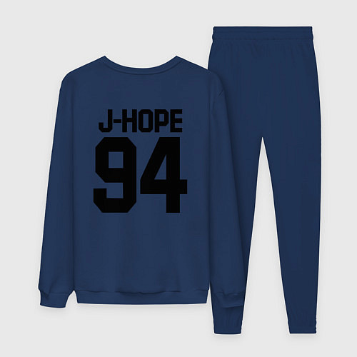 Мужской костюм BTS J-HOPE / Тёмно-синий – фото 2
