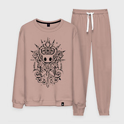 Костюм хлопковый мужской Hollow Knight, цвет: пыльно-розовый