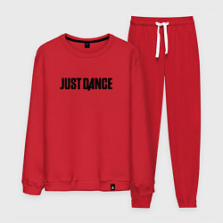 Костюм хлопковый мужской JUST DANCE, цвет: красный