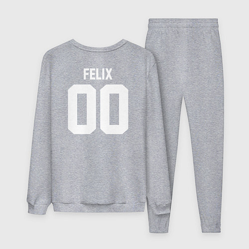 Мужской костюм STRAY KIDS FELIX / Меланж – фото 2