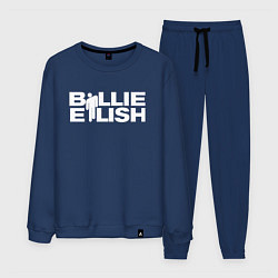 Костюм хлопковый мужской BILLIE EILISH, цвет: тёмно-синий