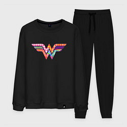 Мужской костюм Wonder Woman logo