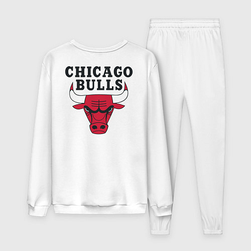 Мужской костюм CHICAGO BULLS НА СПИНЕ / Белый – фото 2