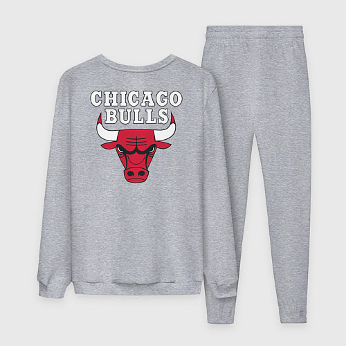 Мужской костюм CHICAGO BULLS НА СПИНЕ / Меланж – фото 2