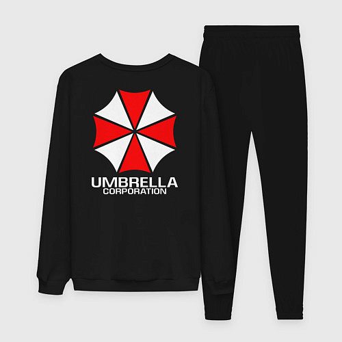 Мужской костюм UMBRELLA CORP / Черный – фото 2