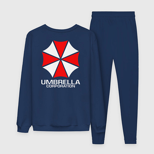 Мужской костюм UMBRELLA CORP / Тёмно-синий – фото 2