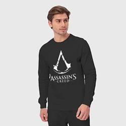 Костюм хлопковый мужской Assassin’s Creed, цвет: черный — фото 2