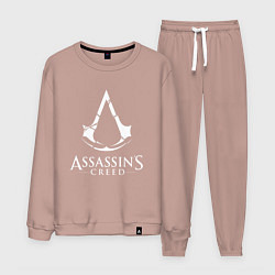 Костюм хлопковый мужской Assassin’s Creed, цвет: пыльно-розовый