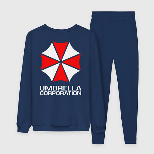 Мужской костюм UMBRELLA CORP / Тёмно-синий – фото 2