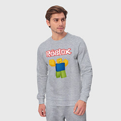 Костюм хлопковый мужской ROBLOX, цвет: меланж — фото 2