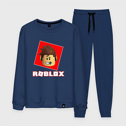 Костюм хлопковый мужской ROBLOX, цвет: тёмно-синий