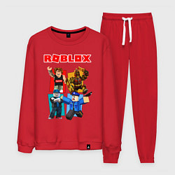 Костюм хлопковый мужской ROBLOX, цвет: красный