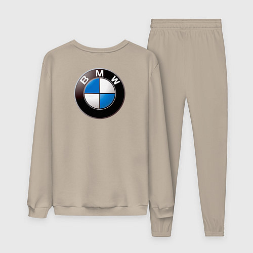 Мужской костюм BMW оскал / Миндальный – фото 2