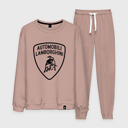 Мужской костюм Lamborghini Logo Dark