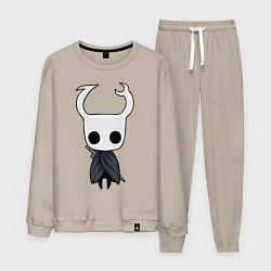 Костюм хлопковый мужской Рыцарь Hollow Knight, цвет: миндальный