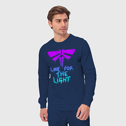 Костюм хлопковый мужской ЦИКАДЫ LOOK FOR THE LIGHT, цвет: тёмно-синий — фото 2