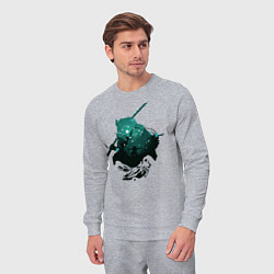 Костюм хлопковый мужской Inosuke, цвет: меланж — фото 2