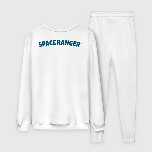 Мужской костюм Space ranger / Белый – фото 2