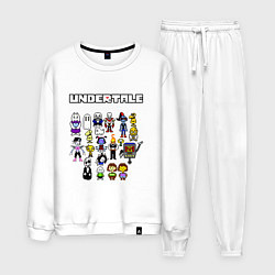 Костюм хлопковый мужской UNDERTALE, цвет: белый