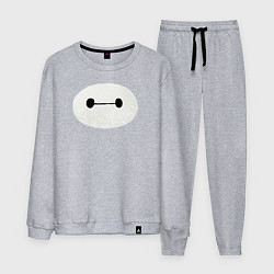 Костюм хлопковый мужской Baymax, цвет: меланж