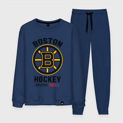 Костюм хлопковый мужской BOSTON BRUINS NHL, цвет: тёмно-синий