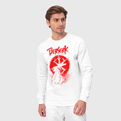 Костюм хлопковый мужской BERSERK, цвет: белый — фото 2
