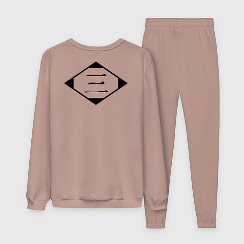 Мужской костюм ФОРМА ГОТЕЙ 13, НОМЕР НА СПИНЕ / Пыльно-розовый – фото 2