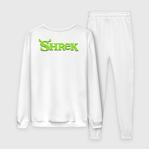 Мужской костюм Shrek: Logo S / Белый – фото 2