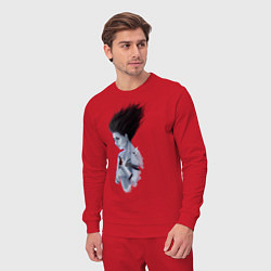 Костюм хлопковый мужской Рин дух, цвет: красный — фото 2