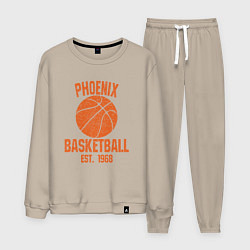 Костюм хлопковый мужской Phoenix Basketball, цвет: миндальный