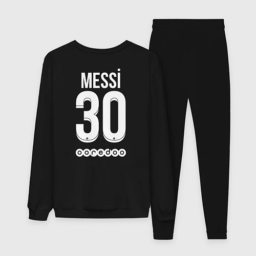 Мужской костюм Messi 30 PSG / Черный – фото 2