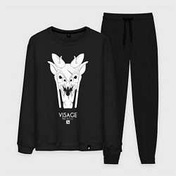 Костюм хлопковый мужской Visage из Доты 2 Necrolic, цвет: черный