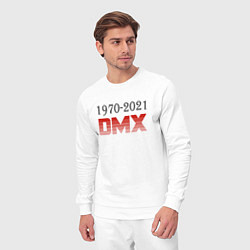 Костюм хлопковый мужской Peace DMX, цвет: белый — фото 2