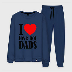 Мужской костюм I LOVE HOT DADS