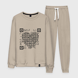 Мужской костюм QR Love